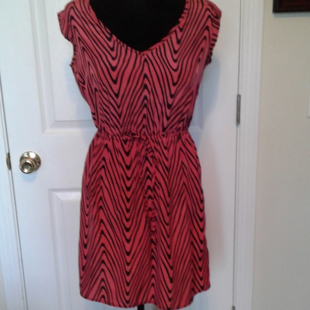 Be bop sz small red/Pink  black sz s dress